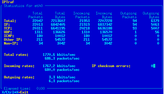 Detailed Interface Statistics